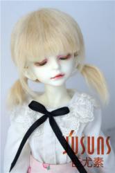 Lovely Two Pony BJD Mohair Doll Wigs JD446