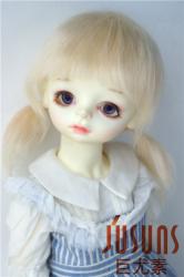 Lovely Two Pony BJD Mohair Doll Wigs JD446
