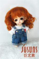 Lovely Wave BJD Mohair Doll Wig  JD012