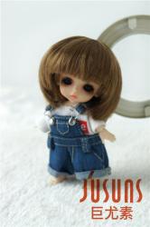 Short Cut Doll Wigs Synthetic Mohair JD025