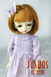 Cute Short Bobo Air Bangs Doll Wig Synthetic Mohair JD286S