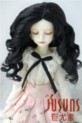 Pretty Long Curly Synthetic Mohair BJD Doll Wigs JD340