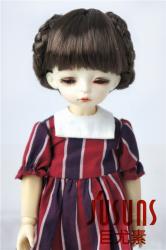 Lovely Ballet Braid Doll Wigs Synthetic Mohair JD156