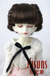 Lovely Ballet Braid Doll Wigs Synthetic Mohair JD156