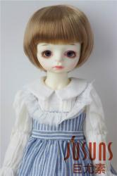 Short Cut Doll Wig Synthetic Mohair JD019