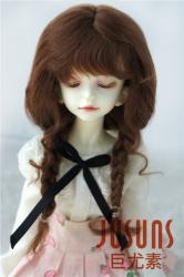 Fashion BJD Two Braids Mohair Wigs D2033B