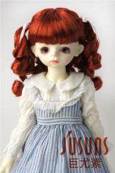 Pretty Curly BJD Synthetic Mohair Doll Wigs JD405