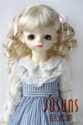 Pretty Curly BJD Synthetic Mohair Doll Wigs JD405