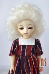 Cute Short Curly Mohair BJD Doll Wigs JD174