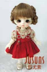 Lovely Ballet Braid Doll Wigs Synthetic Mohair JD156