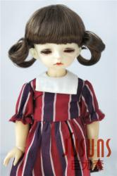 Lovely Tiny Braid Doll Wigs Synthetic Mohair JD199