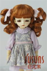 Pretty Curly BJD Synthetic Mohair Doll Wigs JD405