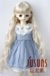 Long Princess Curly BJD Synthetic Mohair Wig JD417L