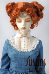 Cute Short Curly Synthetic Mohair BJD Doll Wigs JD491