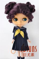 Cute Short Curly Synthetic Mohair BJD Doll Wigs JD491
