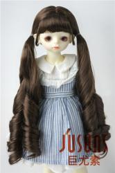 Pretty Curly BJD Synthetic Mohair Doll Wigs JD330