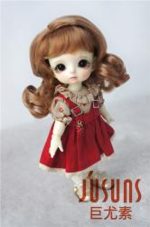 Soft Curly Synthetic Mohair BJD Doll Wigs JD038