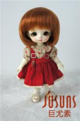 Short Cut Doll Wig Synthetic Mohair JD019