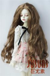 Pretty Long Curly Doll Wigs Synthetic Mohair JD435