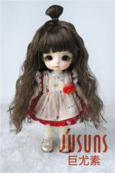 Long Curly Synthetic Mohair Doll Wigs JD535