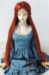 Fashion Long BJD Synthetic Mohair Doll Wigs JD537A