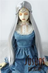 Fashion Long BJD Synthetic Mohair Doll Wigs JD537A