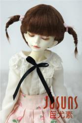 Lovely Twin Tail Mohair BJD Doll Wigs JD540