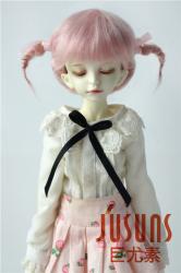 Lovely Twin Tail Mohair BJD Doll Wigs JD540