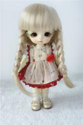 Double Braids BJD Synthetic Mohair Doll Wigs JD173