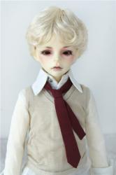 Fashion Short Curly BJD Synthetic Mohair Doll Wigs JD572