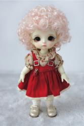 Fashion Short Curly BJD Synthetic Mohair Wigs JD522