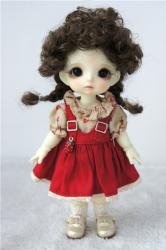 New Arrival Cute Curly BJD Synthetic Mohair Wigs JD570