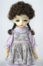 New Arrival Cute Curly BJD Synthetic Mohair Wigs JD570