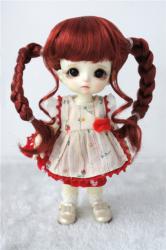 Cute Long Braids BJD Synthetic Mohair Doll Wigs JD552