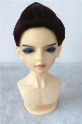 Short Boy Cut Resin BJD Mohair Doll Wig JD434B