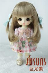 Pretty Full Bang BJD Synthetic Mohair Doll Wig JD529S