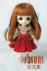 Pretty Full Bang BJD Synthetic Mohair Doll Wig JD529S