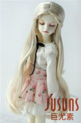 Long Pretty BJD Synthetic Mohair Doll Wigs JD539