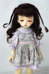 Newest Lovely Curly BJD Mohair Doll Wigs JD564