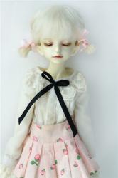 New Arrival Two Braids BJD Mohair Doll Wigs JD590