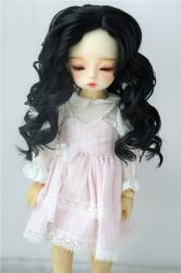 Pretty Long Curly Synthetic Mohair BJD Doll Wigs JD340