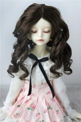 Pretty Long Curly Synthetic Mohair BJD Doll Wigs JD340