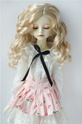 Pretty Long Curly Synthetic Mohair BJD Doll Wigs JD340