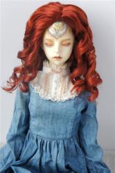 Long Curly Synthetic Mohair BJD Doll Wigs JD340