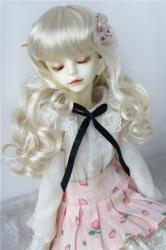 Lovely Curly Synthetic Mohair BJD Doll Wigs JD575