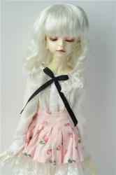 Lady Short Curly BJD Doll Wigs Synthetic Mohair JD260