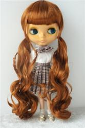 Lovely Curly Braids  Synthetic Mohair Doll Wigs JD337