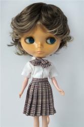 Fashion Cut Synthetic Mohair Doll Wigs JD075