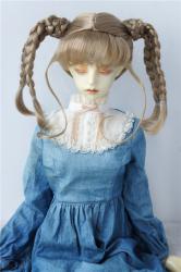 Lovely BJD Braids Synthetic Mohair Doll Wigs JD617