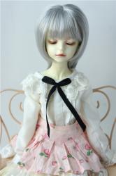 Petty Color Gray BJD Synthetic Mohair Doll Wig  JD623